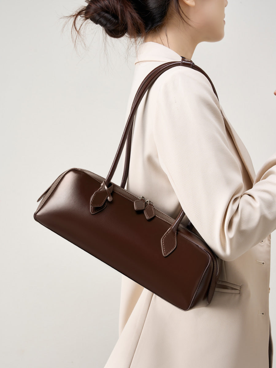 Genuine Cowhide Shoulder Bag