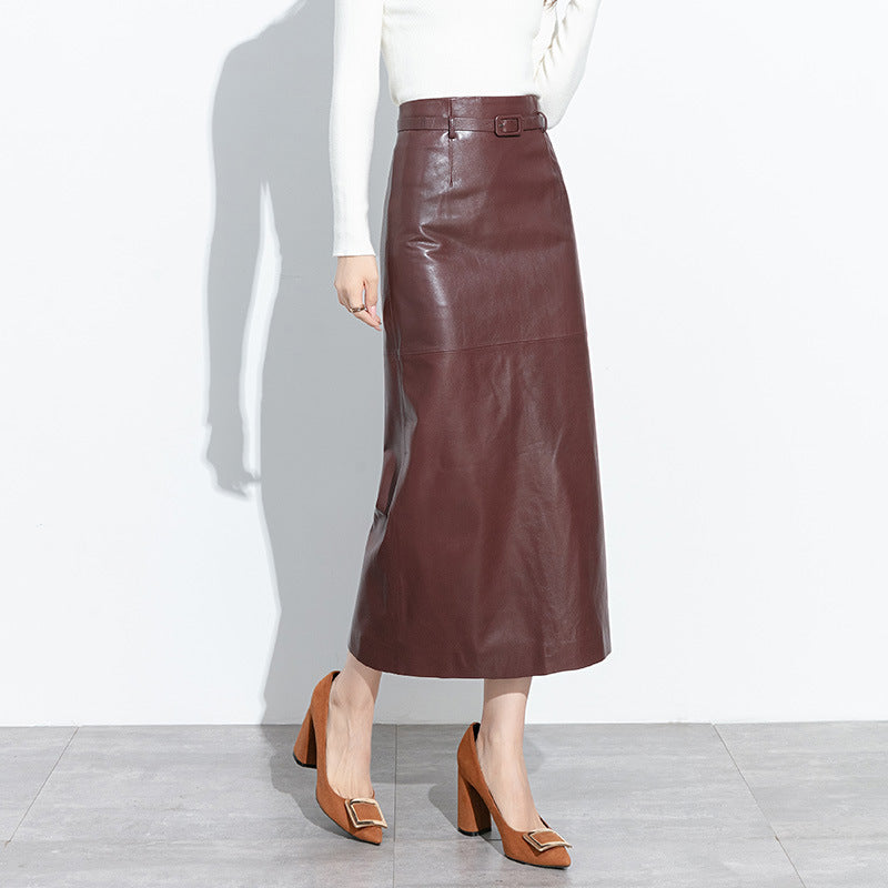 Leather Skirt