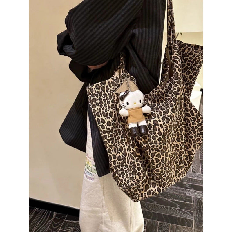 Relaxed All-match Practical Canvas Bag
