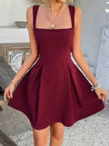 Sleeveless strap dress for women