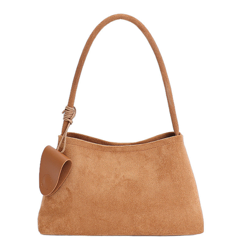 Frosted Suede Handbag