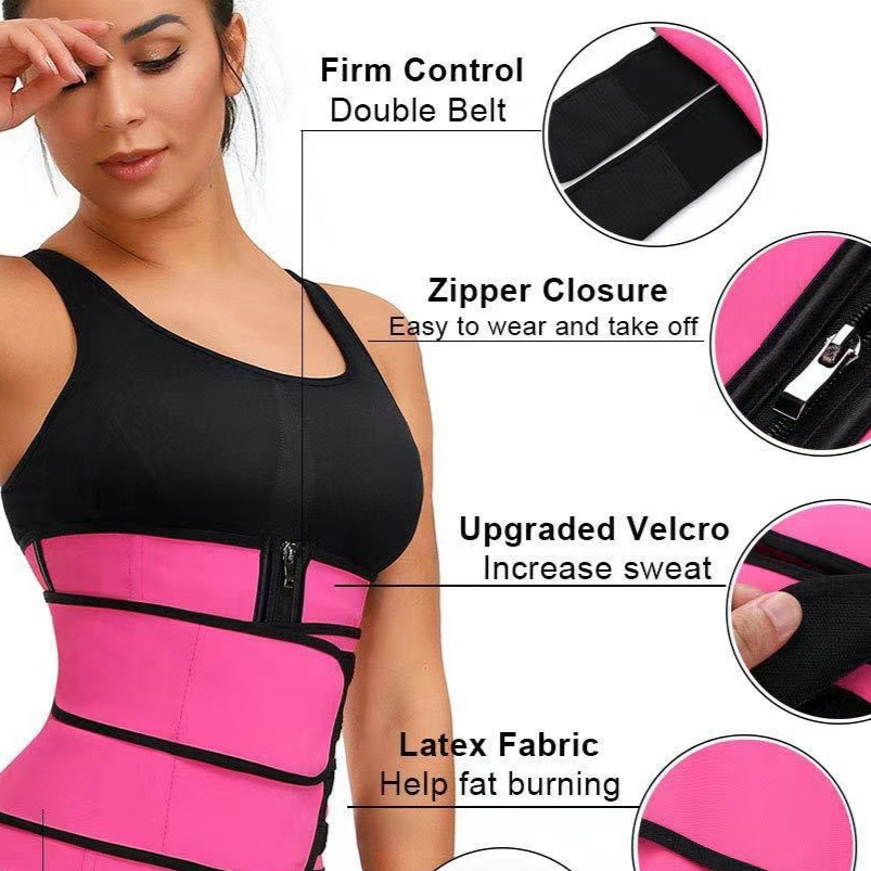 Double-Belt Waist Cincher
