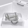 Exquisite studded handbag