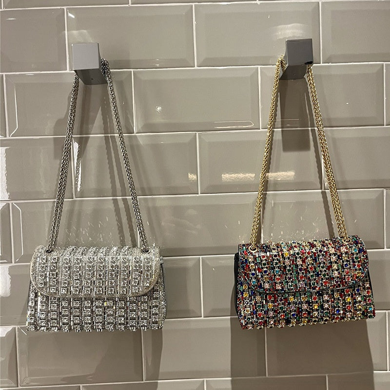 Exquisite studded handbag