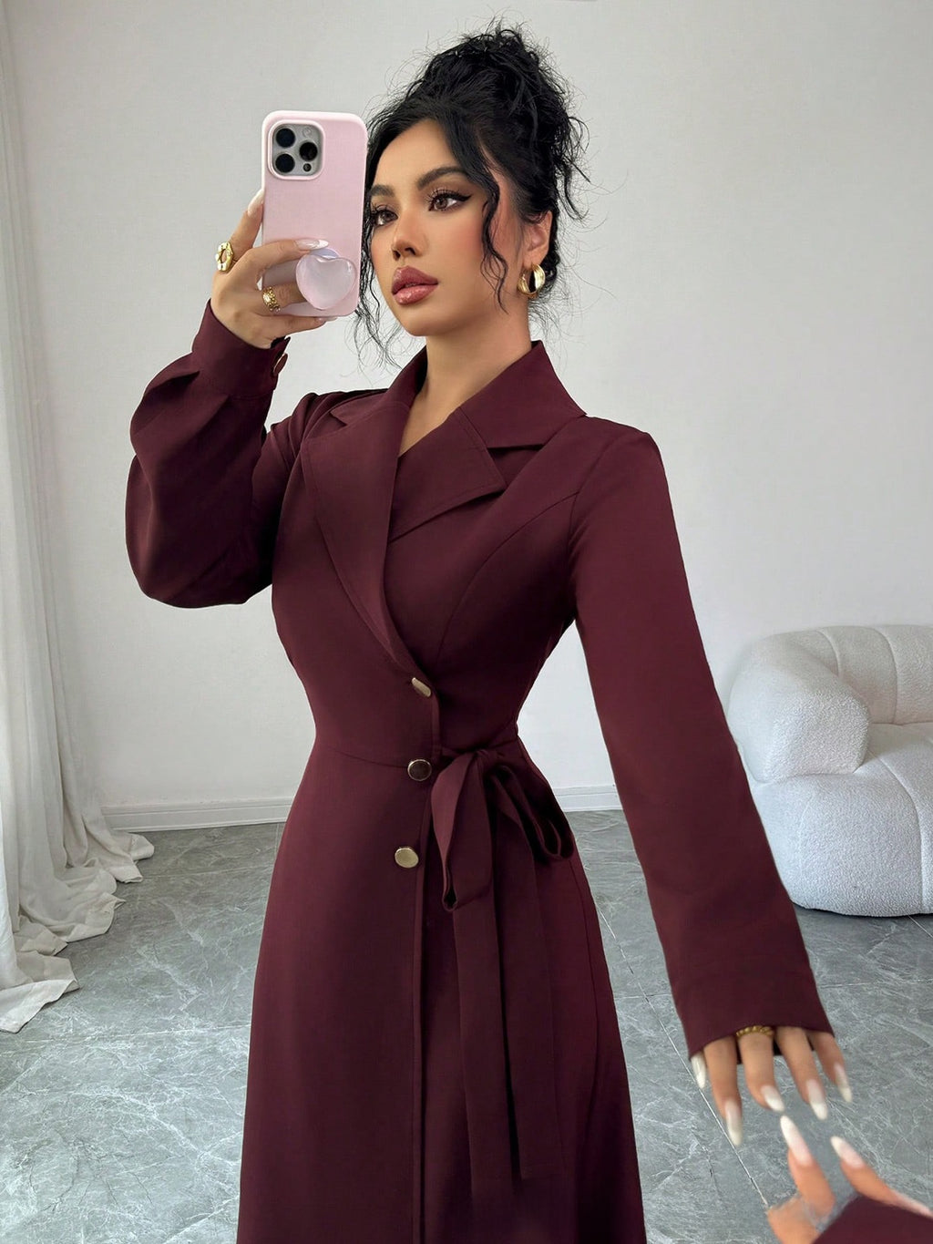 Waist Tie Dress
