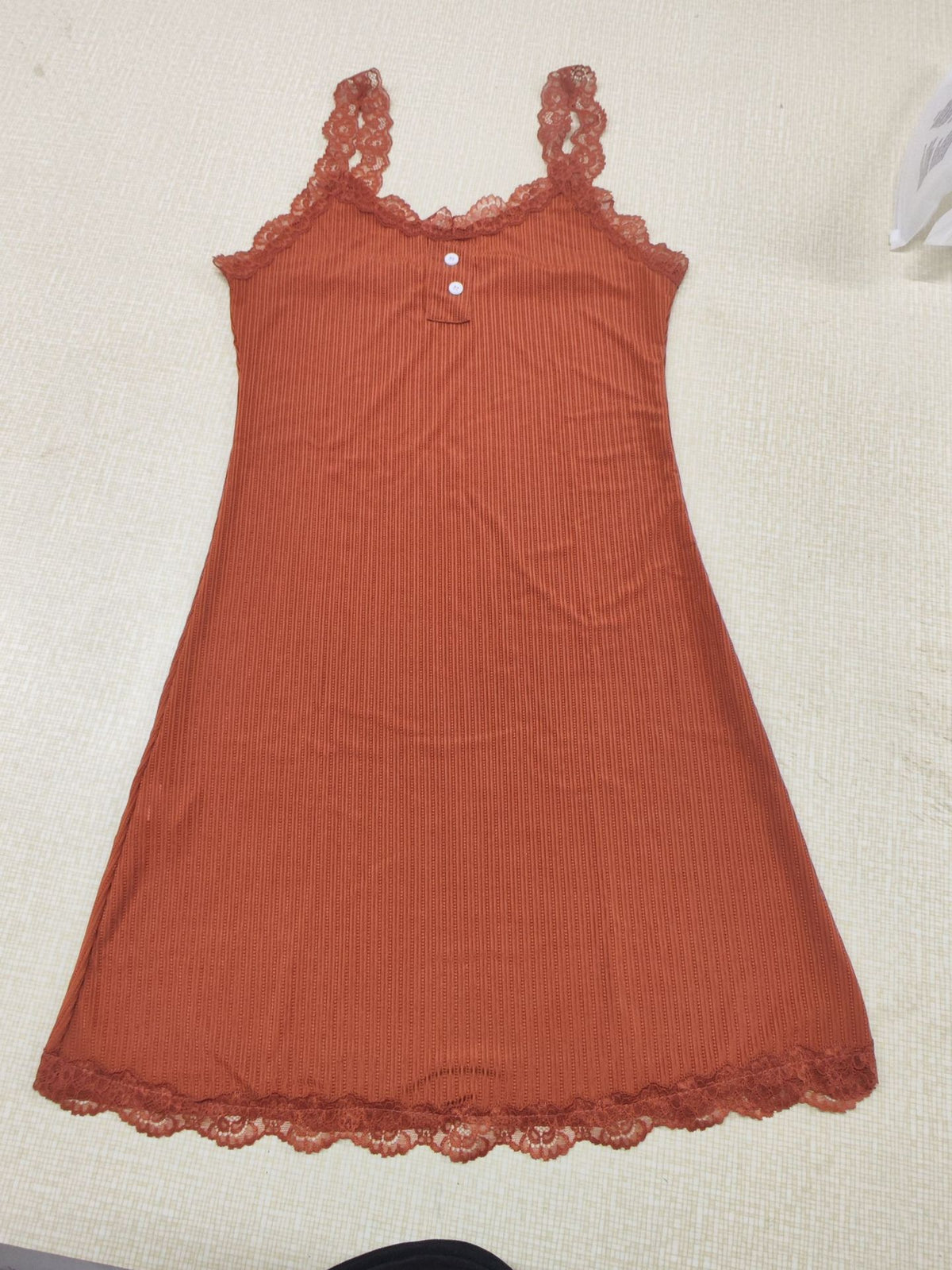 Lace Suspender Nightgown