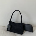 Frosted Suede Handbag