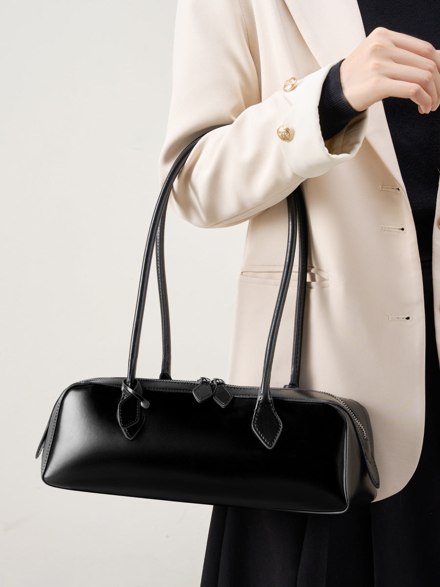 Genuine Cowhide Shoulder Bag