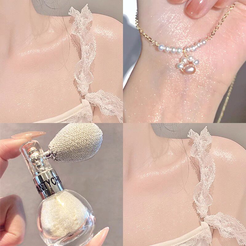 Pearlescent Body Hair Glitter Spray