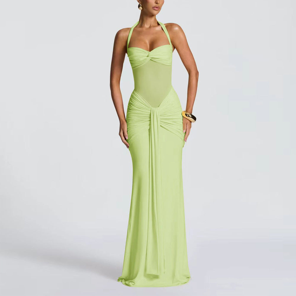 Sexy high-waisted dress