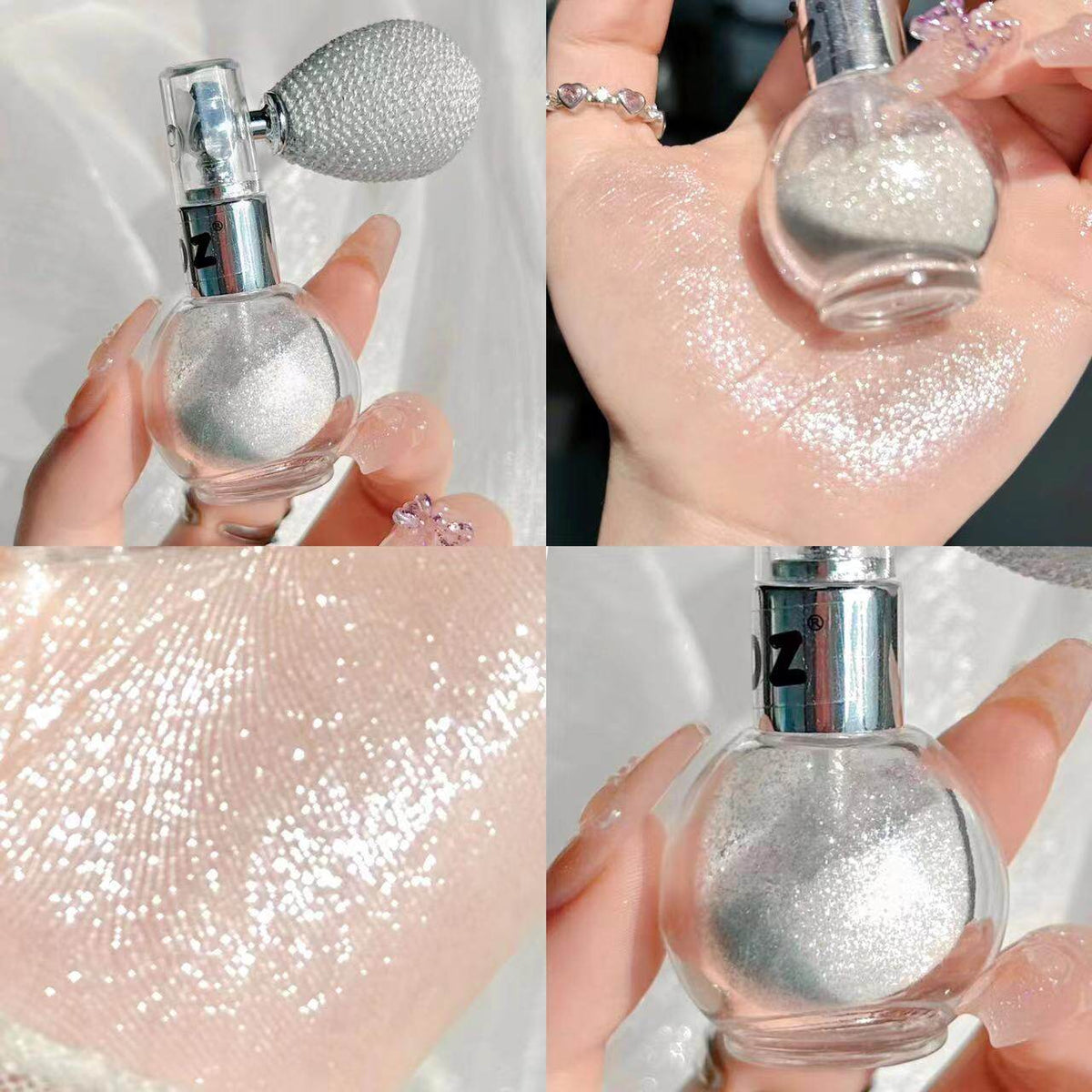 Pearlescent Body Hair Glitter Spray