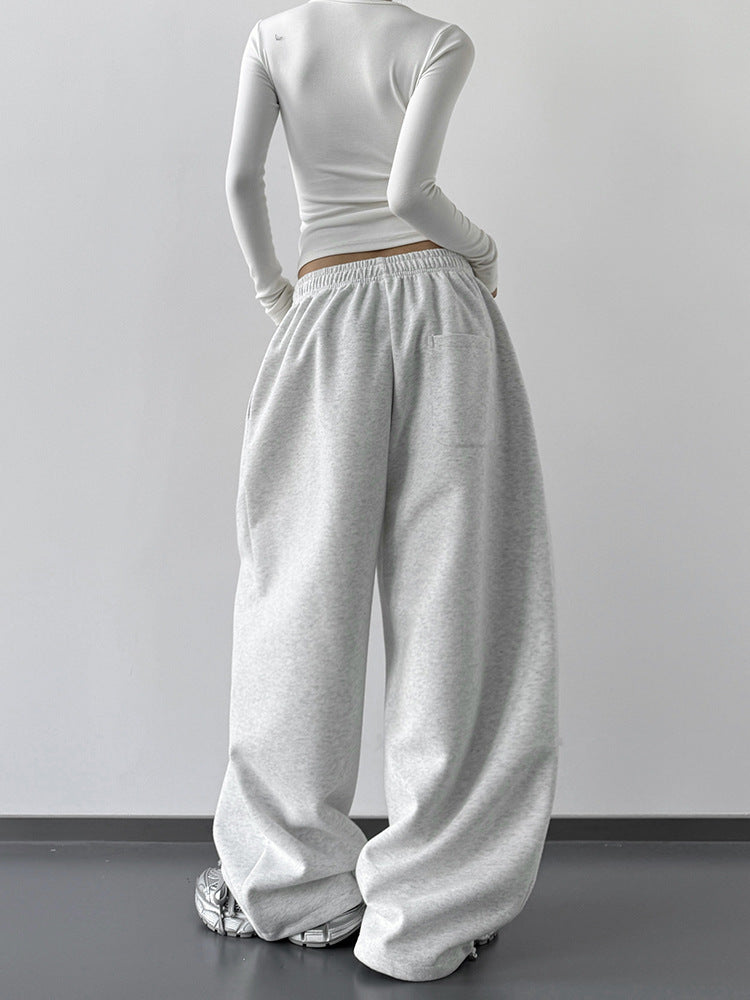 Wide-Leg Sweatpants