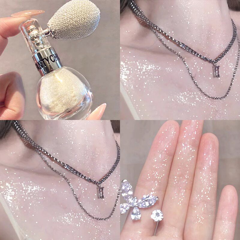 Pearlescent Body Hair Glitter Spray