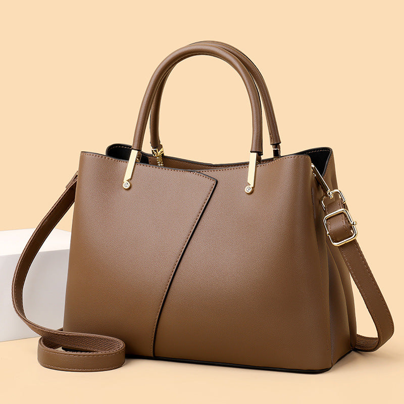 Crossbody Tote Bag with Multiple Pockets