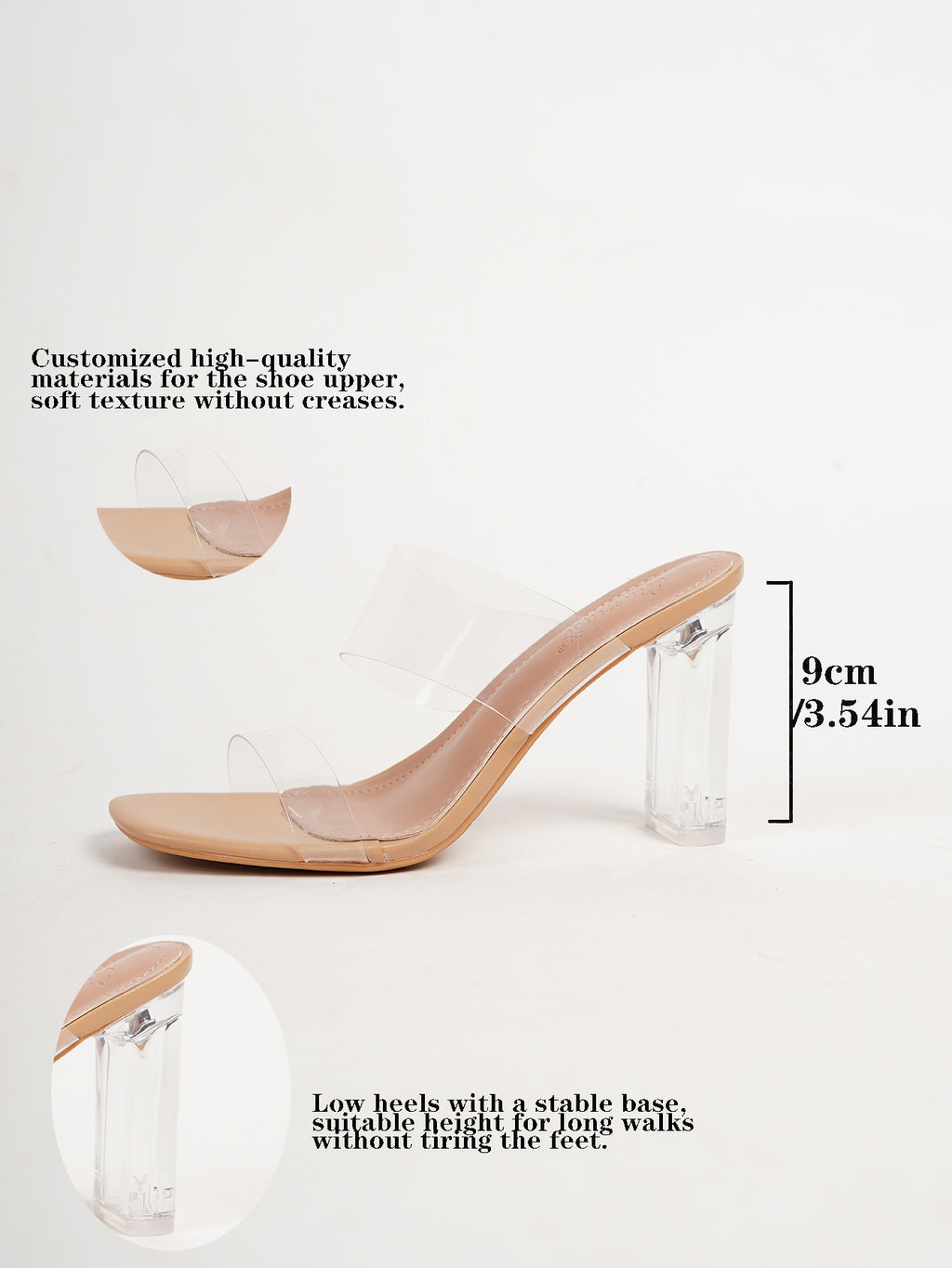 Crystal High Heel Sandals
