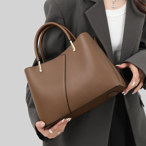 Crossbody Tote Bag with Multiple Pockets