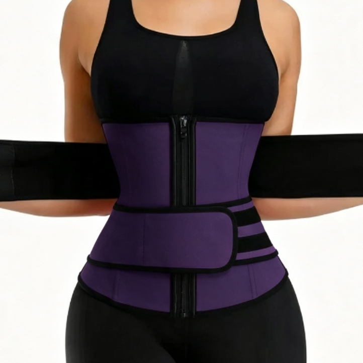 Double-Belt Waist Cincher