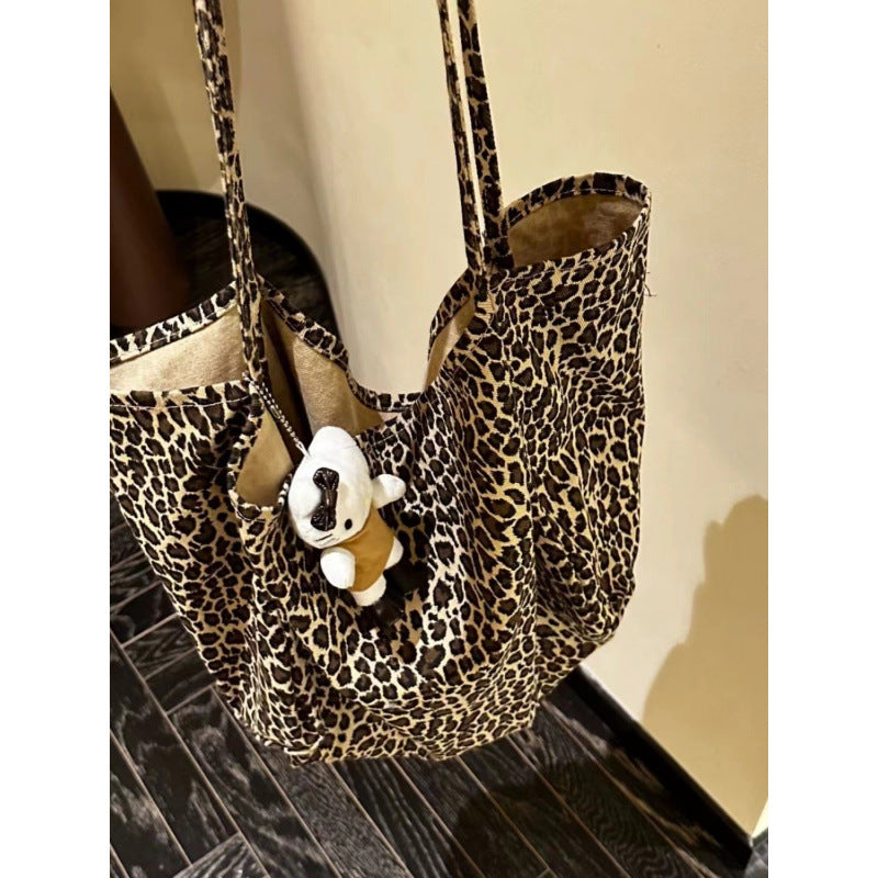 Relaxed All-match Practical Canvas Bag