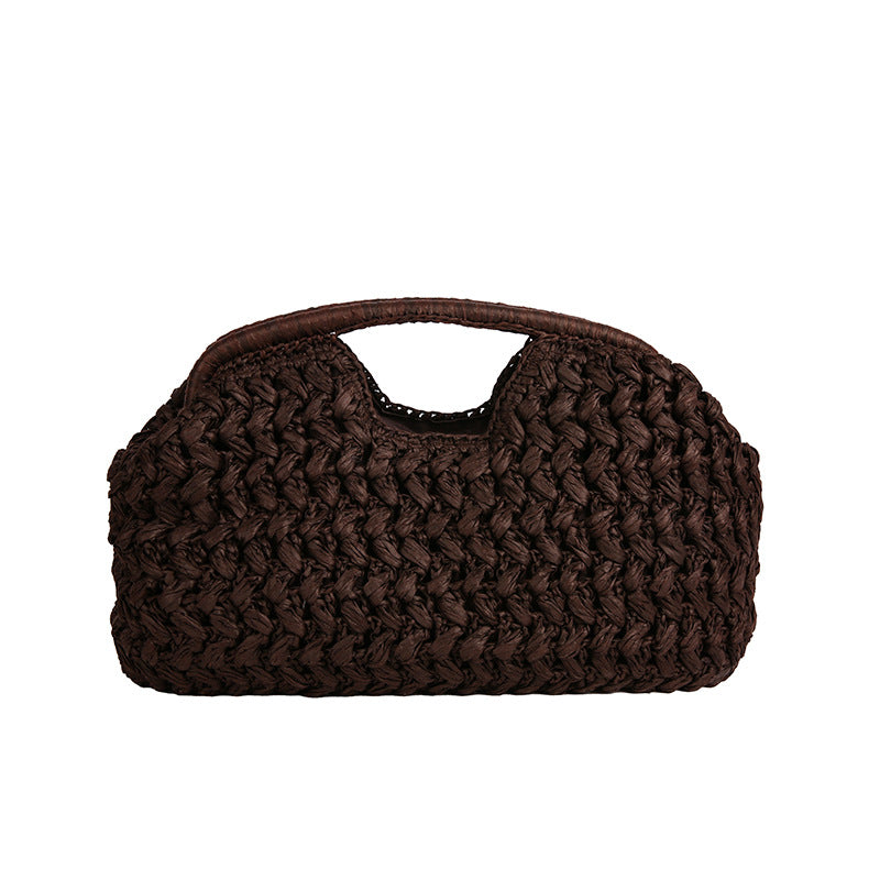 Handmade Woven Straw Handbag