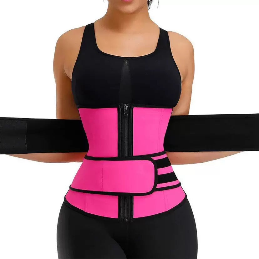 Double-Belt Waist Cincher