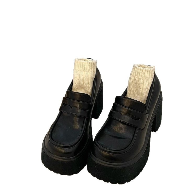 British-style uniform heels