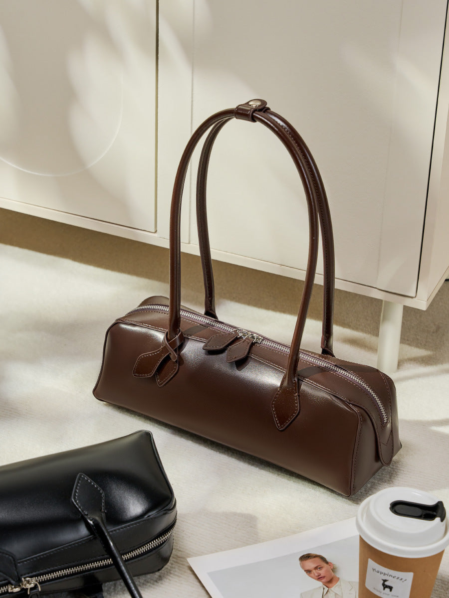 Genuine Cowhide Shoulder Bag
