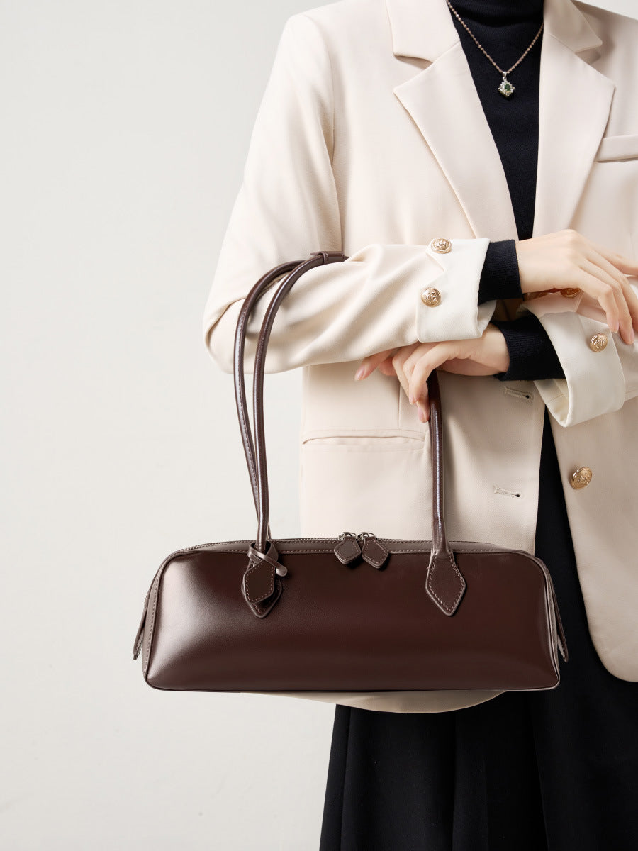 Genuine Cowhide Shoulder Bag