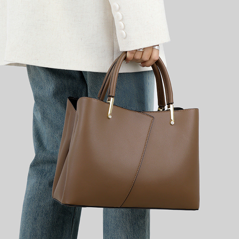 Crossbody Tote Bag with Multiple Pockets